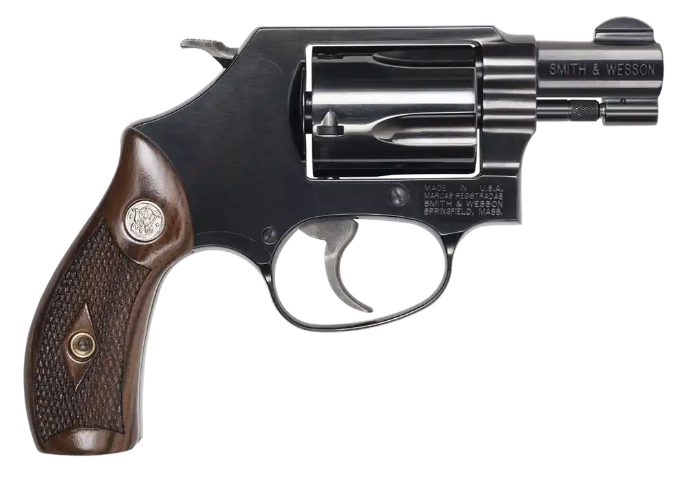 Smith & Wesson Model 36 J-Frame 38 Special +P Revolver 5 Shot 1.88" Blued Carbon Steel Barrel 14076