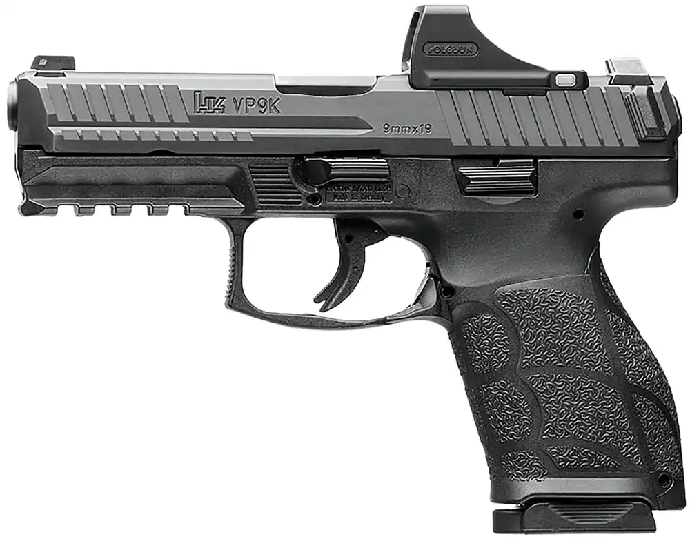 HK VP9A1 K 9mm Luger Pistol 4.09" Black 81001120