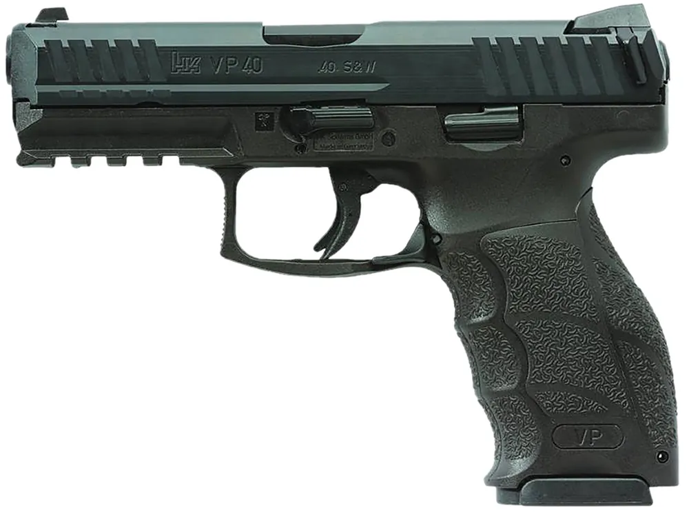 HK VP40 40 S&W Pistol 4.09" Black 81001160