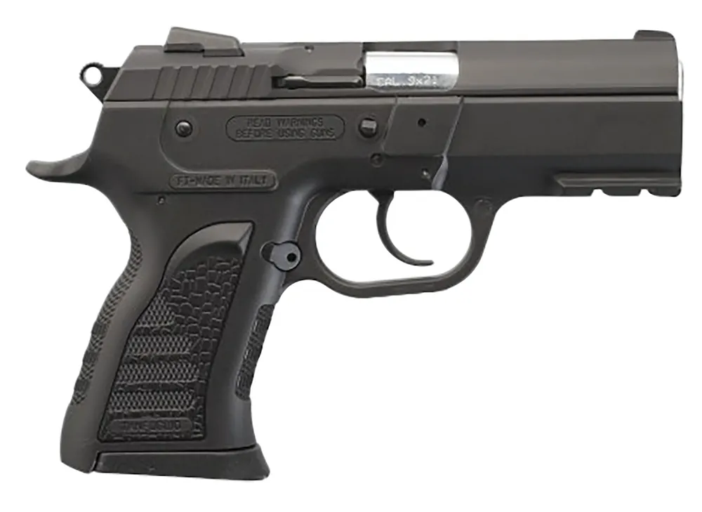 Tanfoglio Force P 9mm Luger Pistol 3.60" Black TFCOMPACTF9