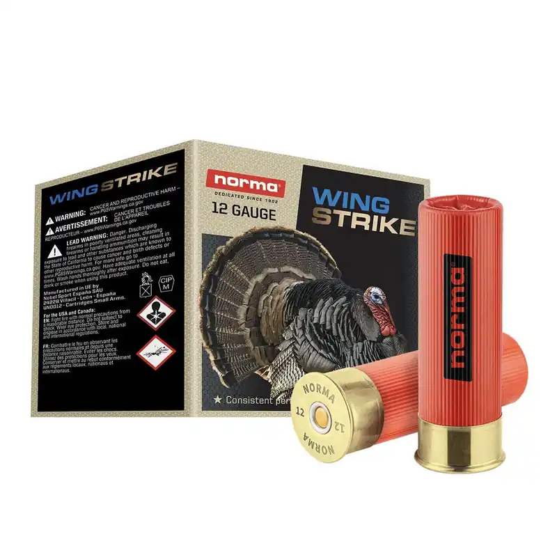 Norma Wingstrike 12 Gauge Ammo 2‑3/4″ 6 25 Rounds 1298103260