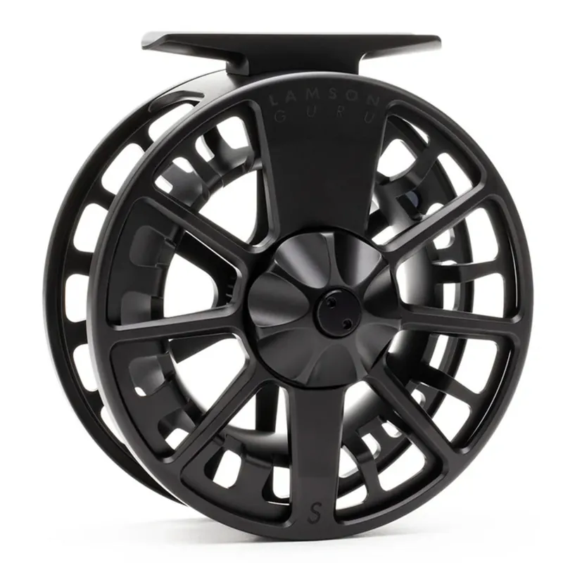 Lamson Guru S Fly Reel - Blackout -7+