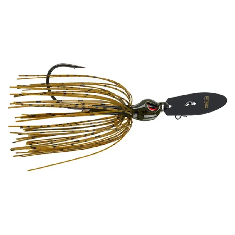 SPRO Cover Jumper Vibrating Jig - 1/2 oz. Green Pumpkin