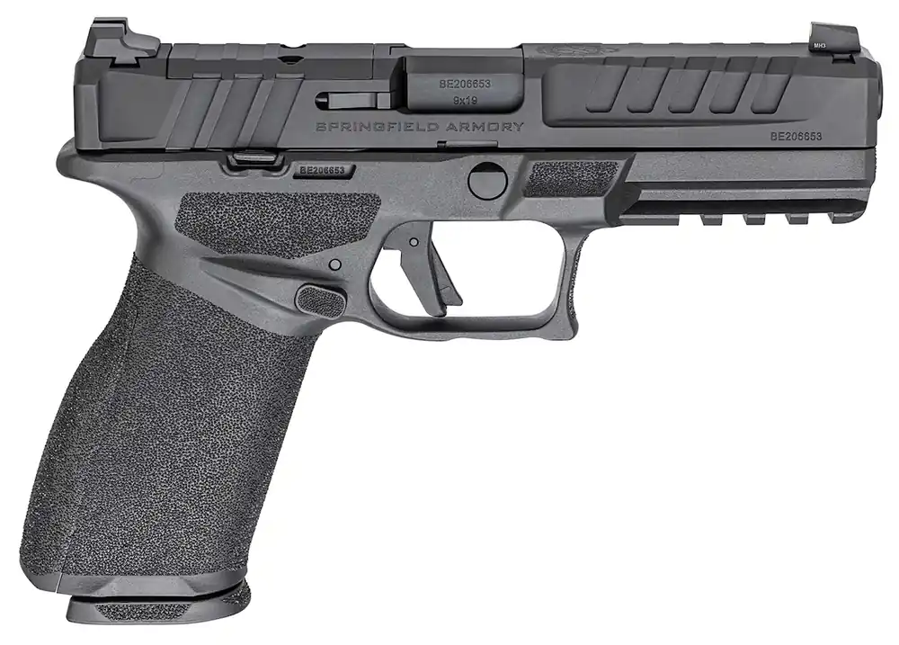 Springfield Armory Echelon Gear Up 25 Pkg 9mm Luger Pistol 4.50" Black EC9459BUGU25