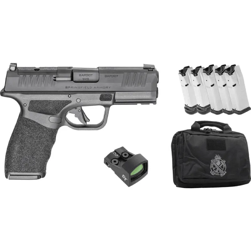 Springfield Armory Hellcat Pro Compact OSP 9MM Pistol 3.7" Black HCP9379BOSPGU25