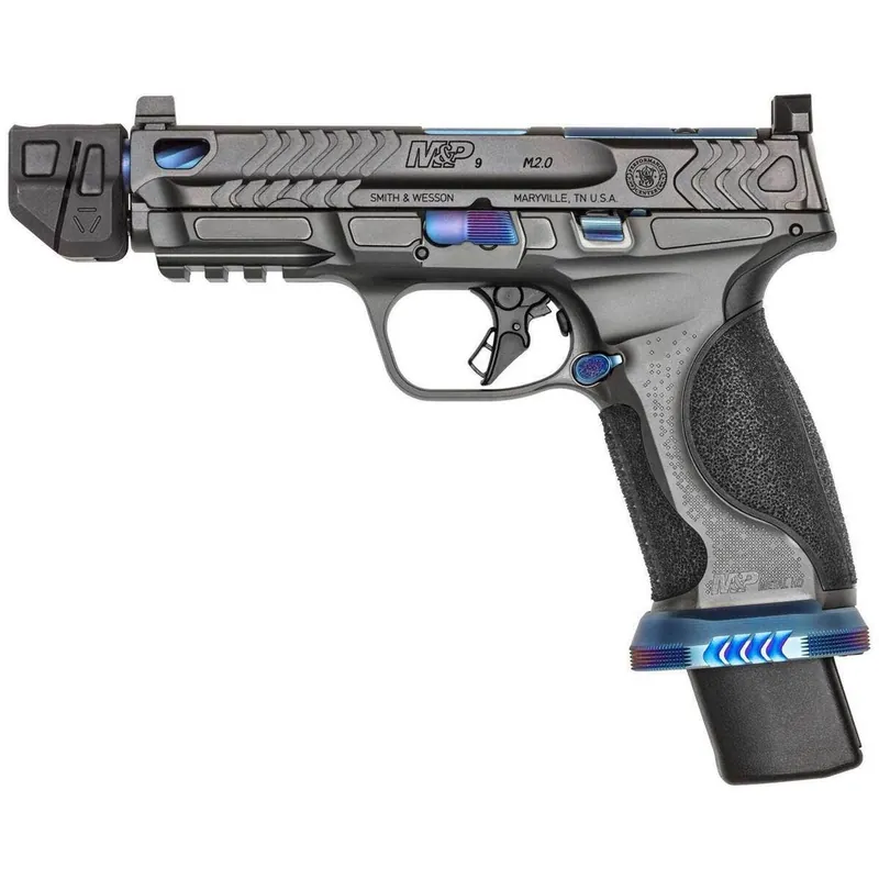 Smith and Wesson M&P9 Metal HD Spec Series V 9mm Semi Auto Pistol 23 + 1 Rounds 4.87 Barrel Gray 14284