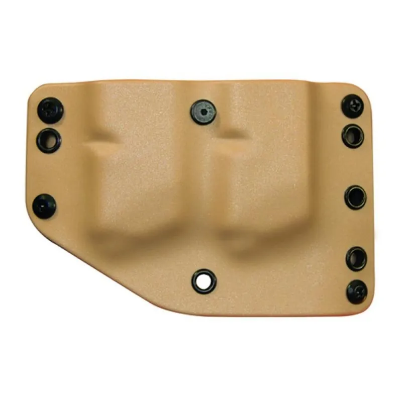 Stealth Operator Twin Mag Double Magazine Pouch OWB 9mm/.40 S&W RH Coyote H60067