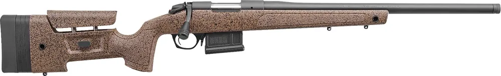 Bergara B-14 HMR 7mm PRC Rifle 24" Black/Brown Speckled B14LM3713