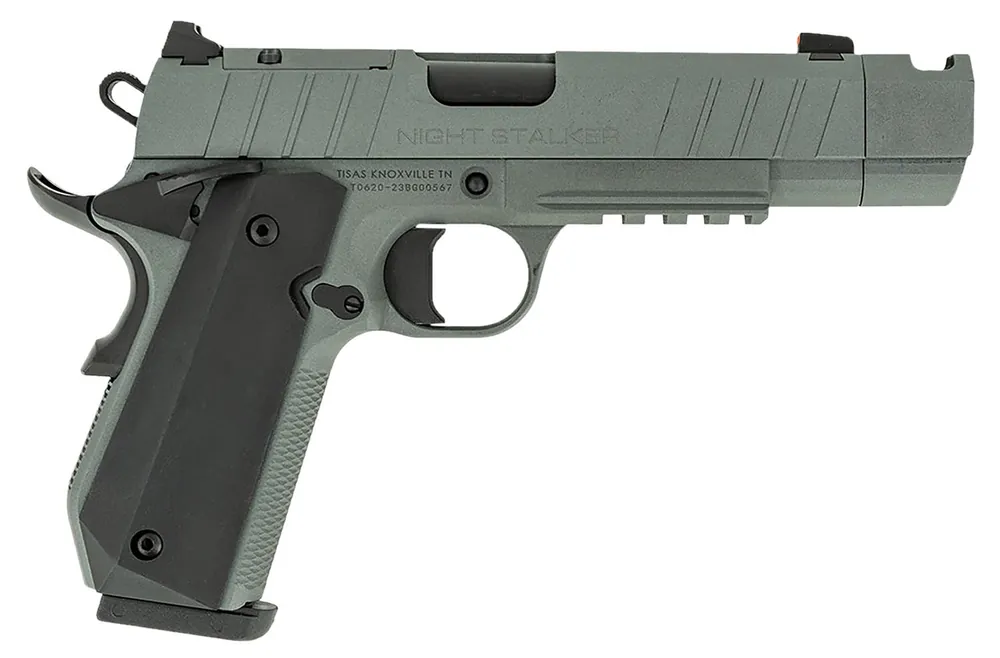 Tisas 1911 Night Stalker 10mm Auto Pistol 4.25" 10100134