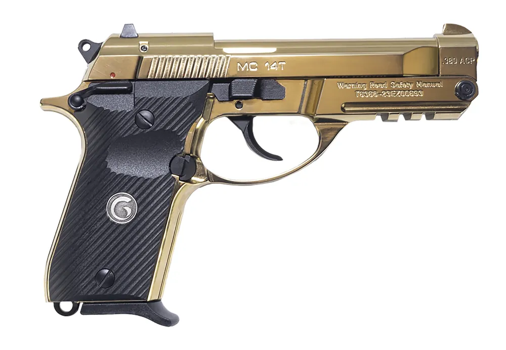 Girsan MC 14T Solution 380 ACP Pistol 4.50" Gold 390870