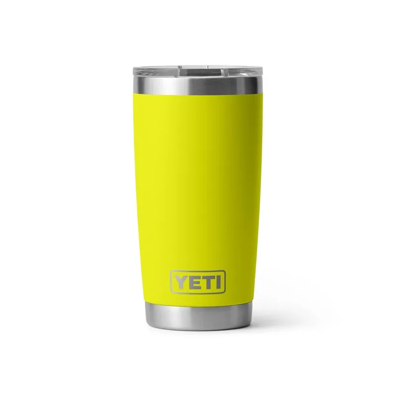 YETI Rambler 20 oz. Tumbler - Firefly Yellow