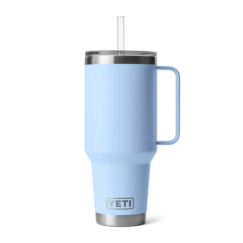 Yeti Rambler 42 oz. Straw Mug - Big Sky Blue