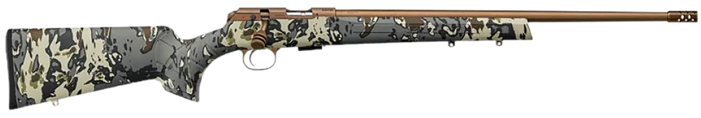 CZ-USA CZ 457 American Hunter Veil 22 LR Rifle 20" Bronze Cerakote Veil Camo 02322