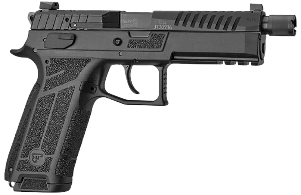 CZ-USA P-09 F Nocturne SR 9mm Luger Pistol 5.30" FS Black 91671