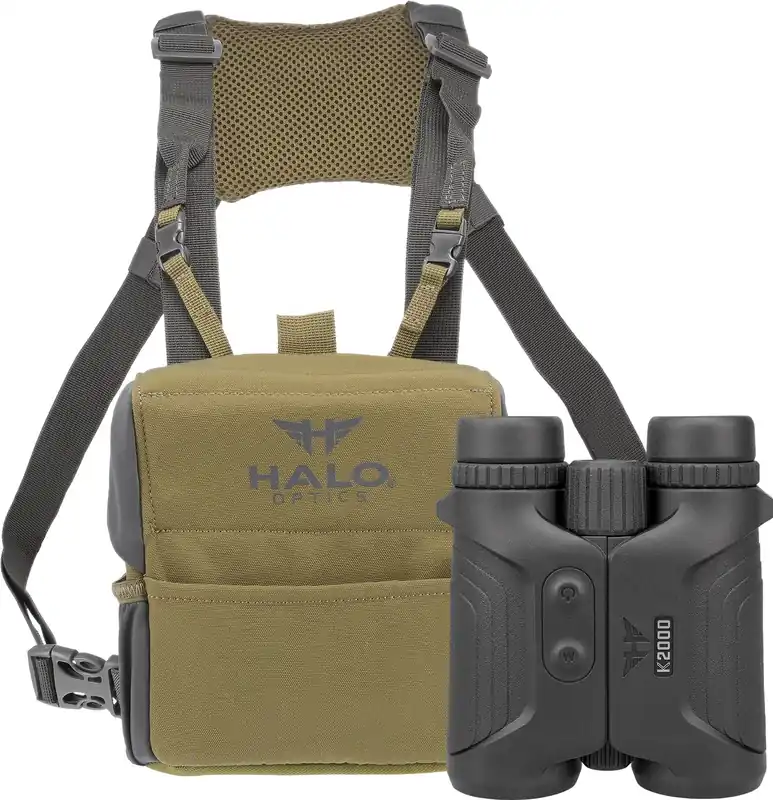 Halo Optics K2000 Binoculars 10x42mm Black HALLRFBIN2000