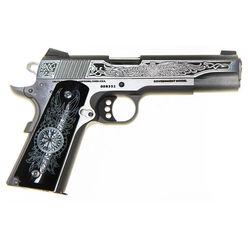 Colt Delta Elite Odin 10mm Pistol 5" Silver O2020XE-ODN