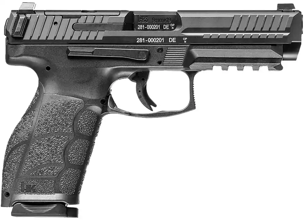 Heckler & Koch VP9A1 K 9mm Luger Pistol 4.09" Black Steel 81001057