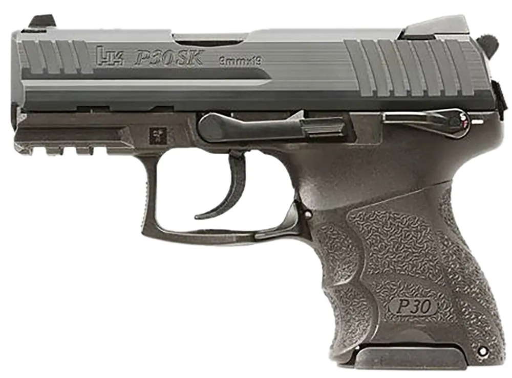 HK P30SK V3 Sub-Compact Frame 9mm Pistol 12+1/15+1 3.27" Steel Barrel 81001109