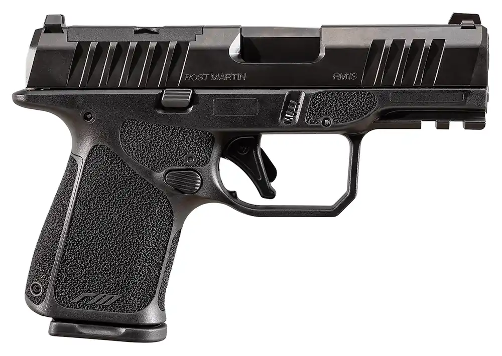 Rost Martin RM1C 9mm Pistol 3.60" Black RM1SBLKOSP