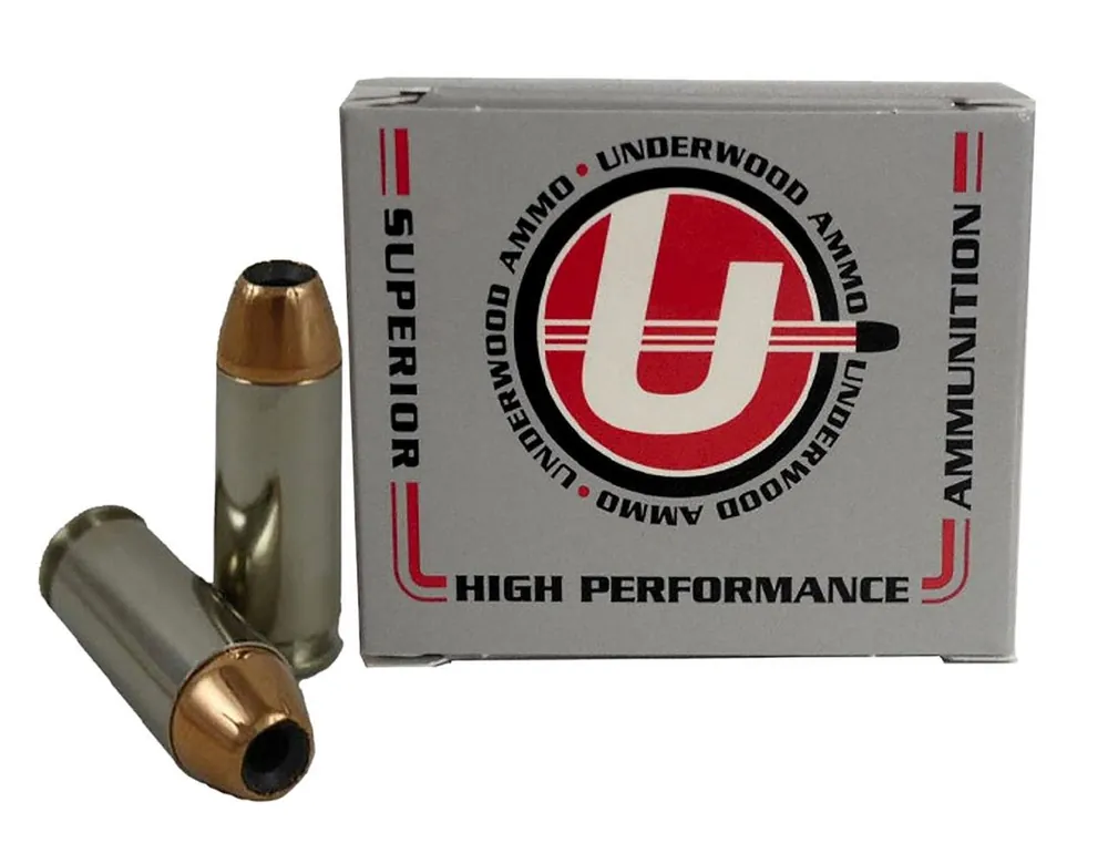 Underwood Ammo Sporting 10mm Ammo 135 gr Jacketed Hollow Point 20 Rounds 231