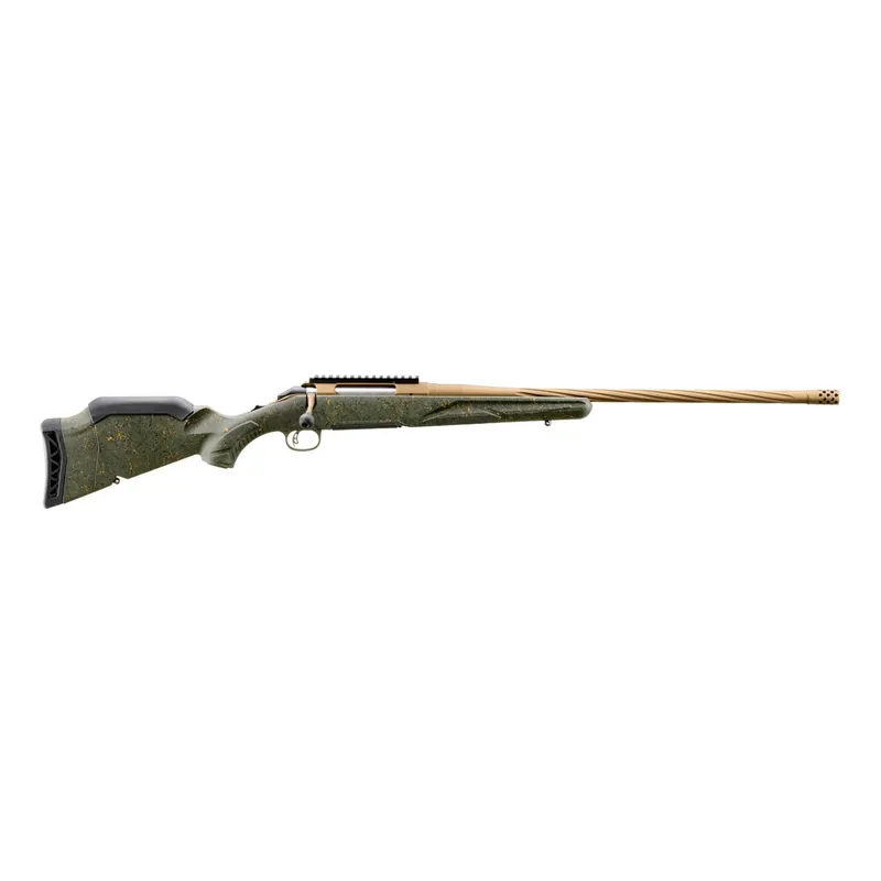 Ruger American Gen II Predator 30-06 SPRG Rifle 22" Green Splatter 46943