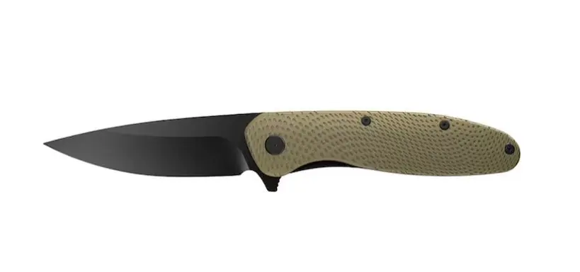 Outdoor Edge Viddux FLDR 3.15" Knife Blde Green VD-1C