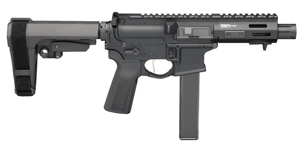 Springfield Armory SAINT Victor 9mm Luger Tactical Pistol 5.50" Black STV95509B