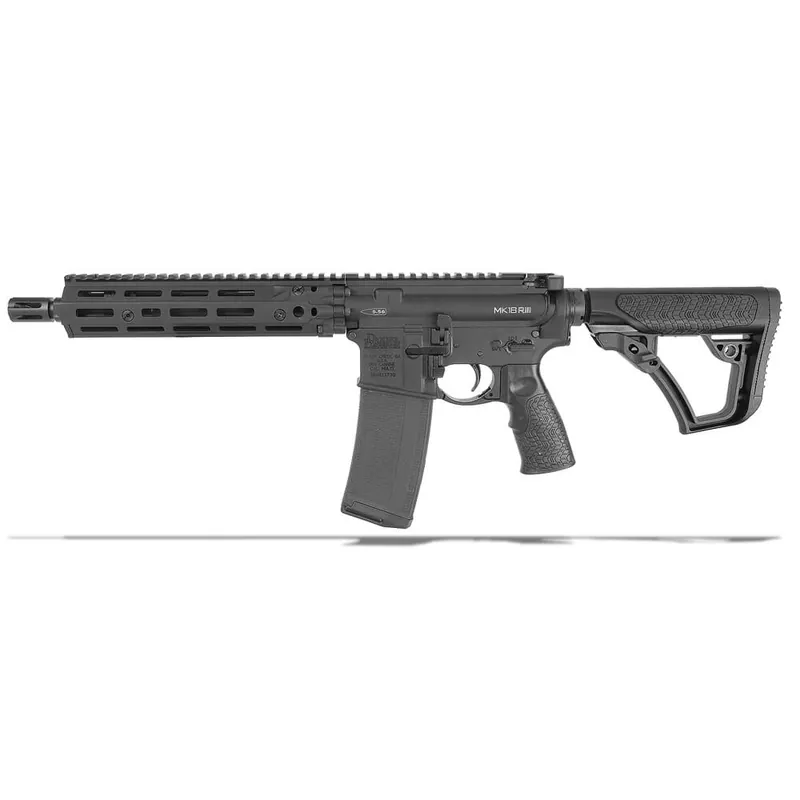 Daniel Defense DD4 MK18 RIII 5.56 NATO Rifle 10.3" Black 02-088-10401-047