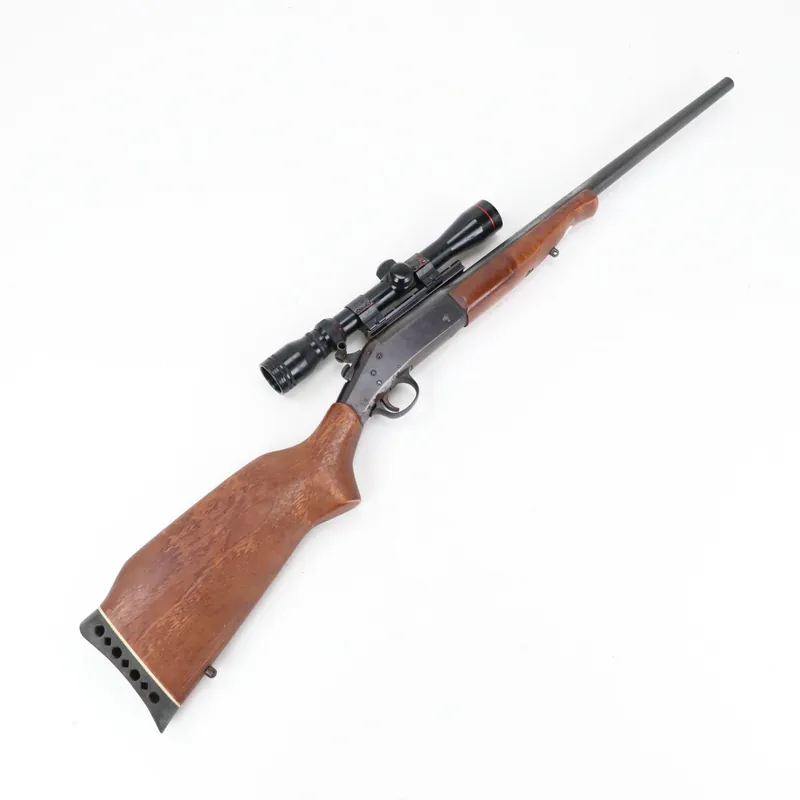 USED - New England Firearms Handi Rifle 243WIN Single Shot Rifle GTO378390