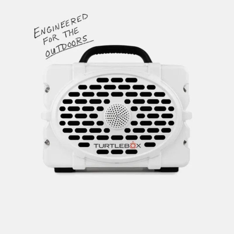 Turtlebox Gen 3 Speaker - White