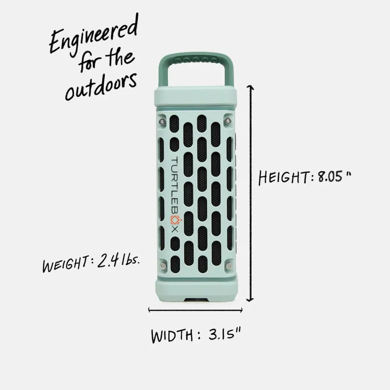 Turtlebox Ranger Speaker - River Rock