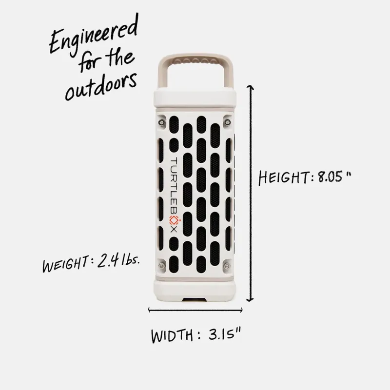 Turtlebox Ranger Speaker - Ivory
