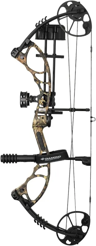 Diamond Edge XT Compound Bow 70lbs LH Mossy Oak Breakup Country Camo A10963