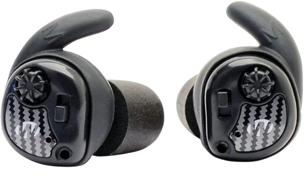 Walker‘s Isolator In-Ear Electronic Ear Buds NRR25 Black