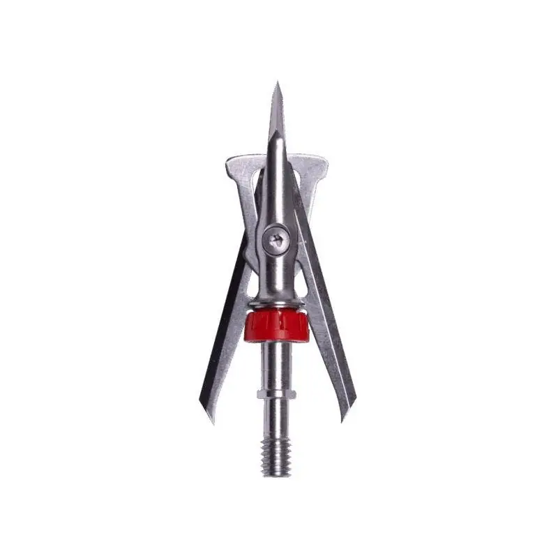 Rage Hypo 2 Crossbow Expandable Broadhead 100 Grain 2" 4 Pack Silver R60002