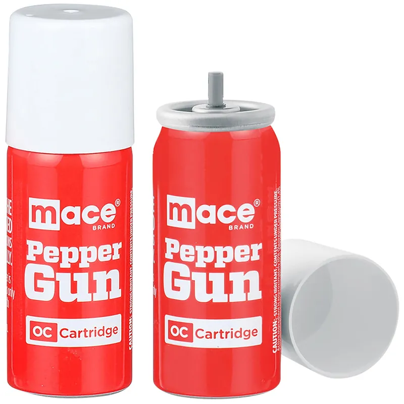 Mace OC Pepper Cartridges 2 Pack 1 oz Red 80421