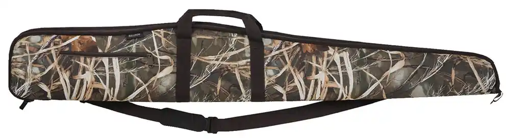 Bulldog Extreme Shotgun Case made of Water-Resistant Nylon with Realtree Max-5 Finish & Brown Trim