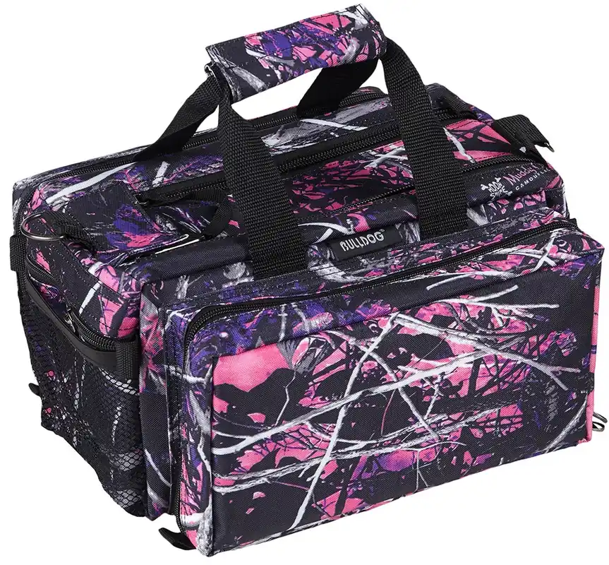 Bulldog Deluxe Range Bag Water Resistant Muddy Girl Nylon with Adjustable Strap