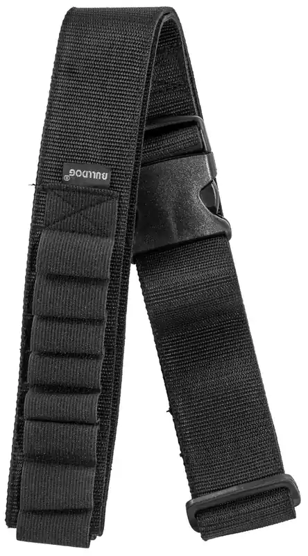 Bulldog Ammo Belt Shotgun 20 Rounds Black Nylon Adjustable