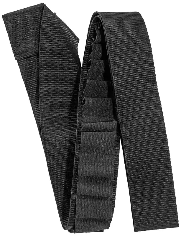 Bulldog Ammo Bandolier Shotgun 20 Rounds Black Nylon