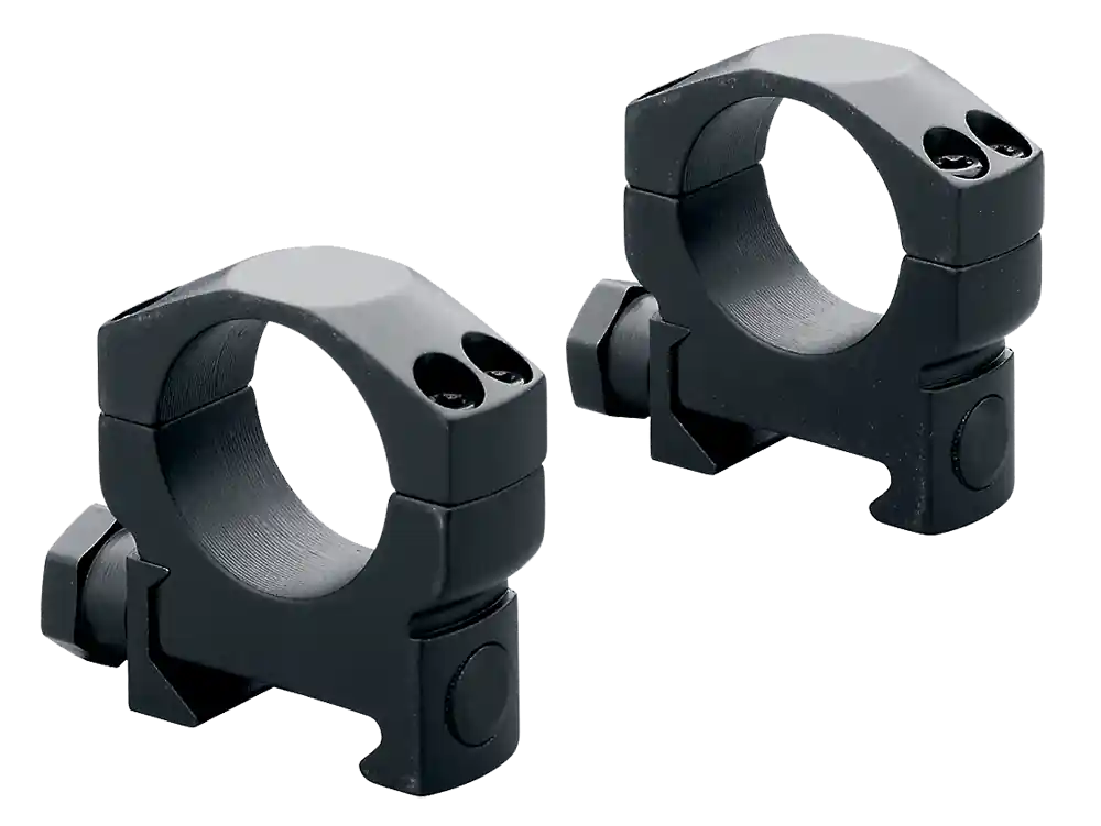 Leupold 57524 Mark 4 Scope Ring Set Picatinny Rail Medium 1" Tube Matte Black Aluminum