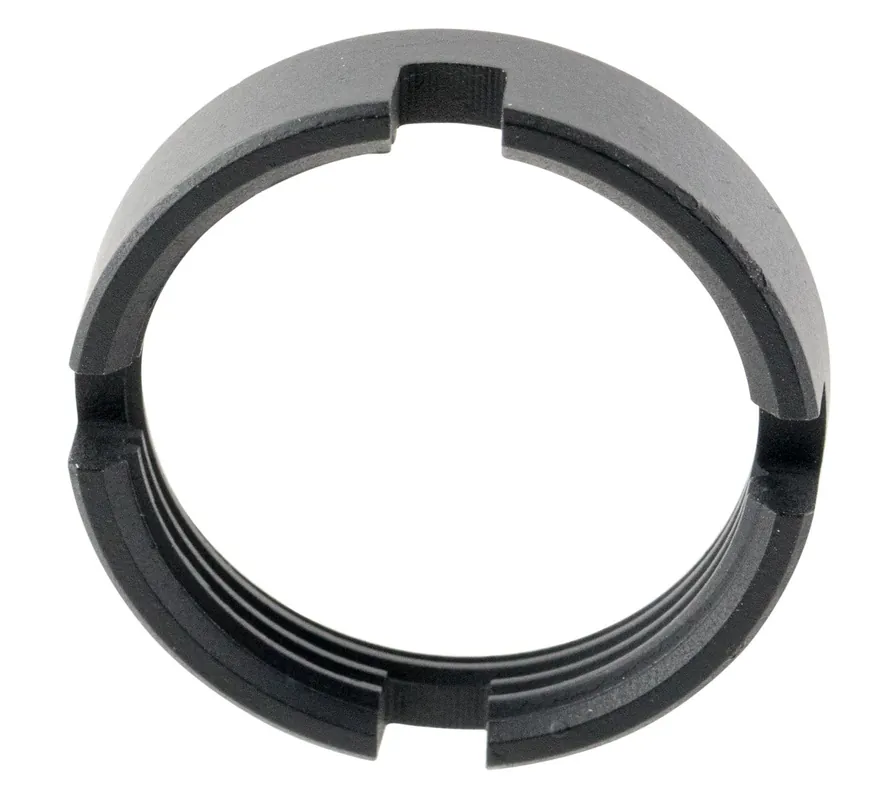 Advanced Technology AR-15 Castle Nut Mil-Spec Steel Black