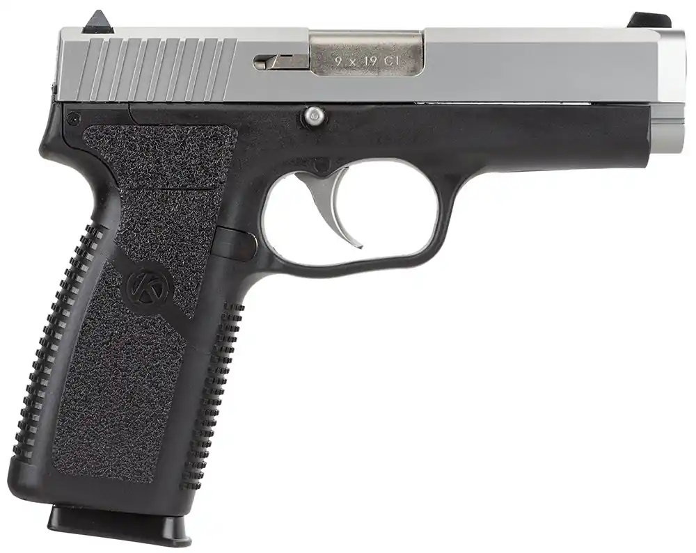 Kahr Arms CT9 9mm Luger 8+1, 4" Stainless Steel Barrel, Matte Serrated Stainless Steel Slide