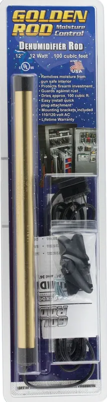 Battenfleld Golden Rod Dehumidifier 12" 110/120 VAC Gold Finish