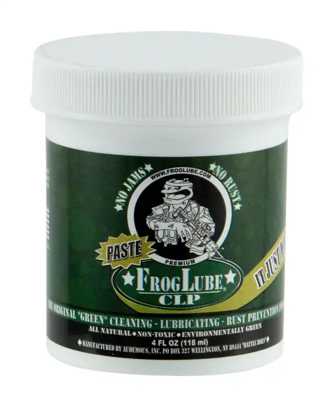FrogLube CLP Paste Cleans, Lubricates, Prevents Rust & Corrosion 4 oz Jar