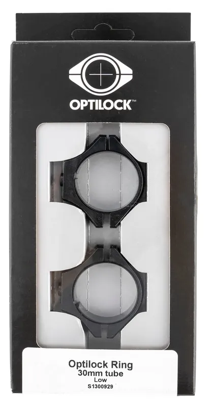 Tikka Opti-Lock Scope Ring Set For Rifle Sako/Tikka Opti-Lock Base Low 30mm Tube Blued Steel