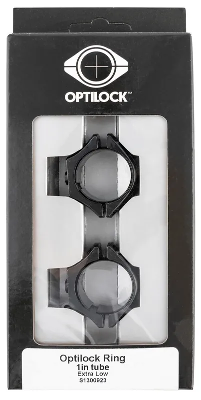 Tikka Opti-Lock Scope Ring Set For Rifle Sako/Tikka Opti-Lock Base Extra Low 30mm Tube Blued Steel