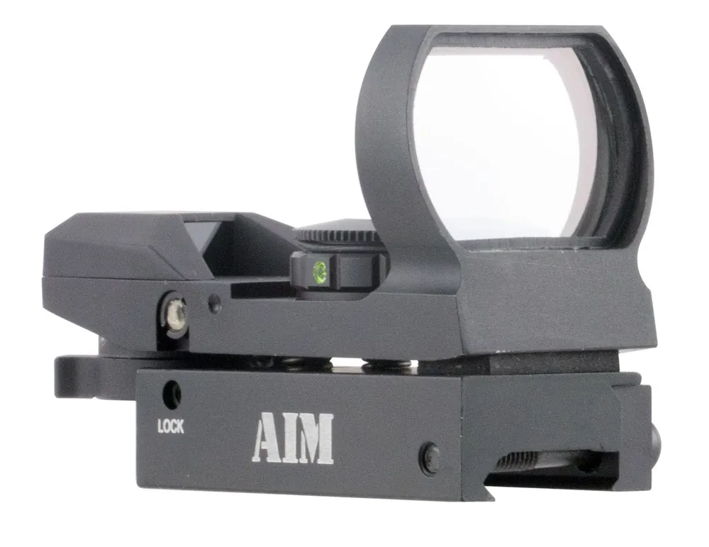 Aim Sports Reflex Warfare Edition 24x34mm Green/Red Reticle