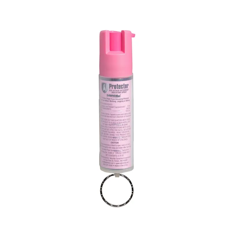 Sabre Dog Spray Capsaicin 12 ft Range 0.75 oz SRPNBCPKR02