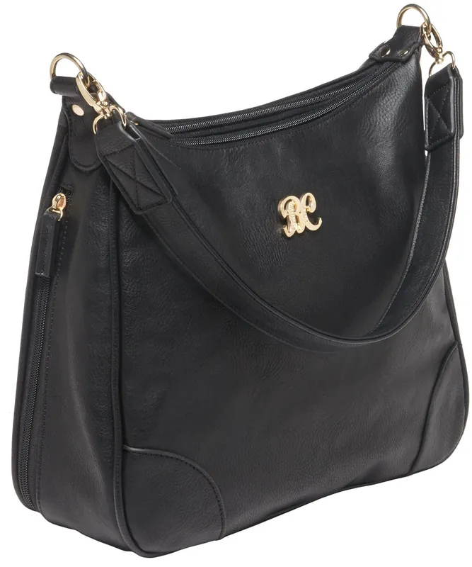 Bulldog Hobo Purse w/Holster Black Leather for Most Small Autos & Revolvers Ambidextrous Hand